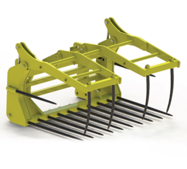 forklift/tractor bale clamps